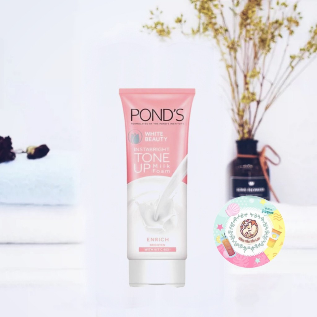 Kem sữa rửa mặt dưỡng trắng nâng tông Pond's White Beauty 40g