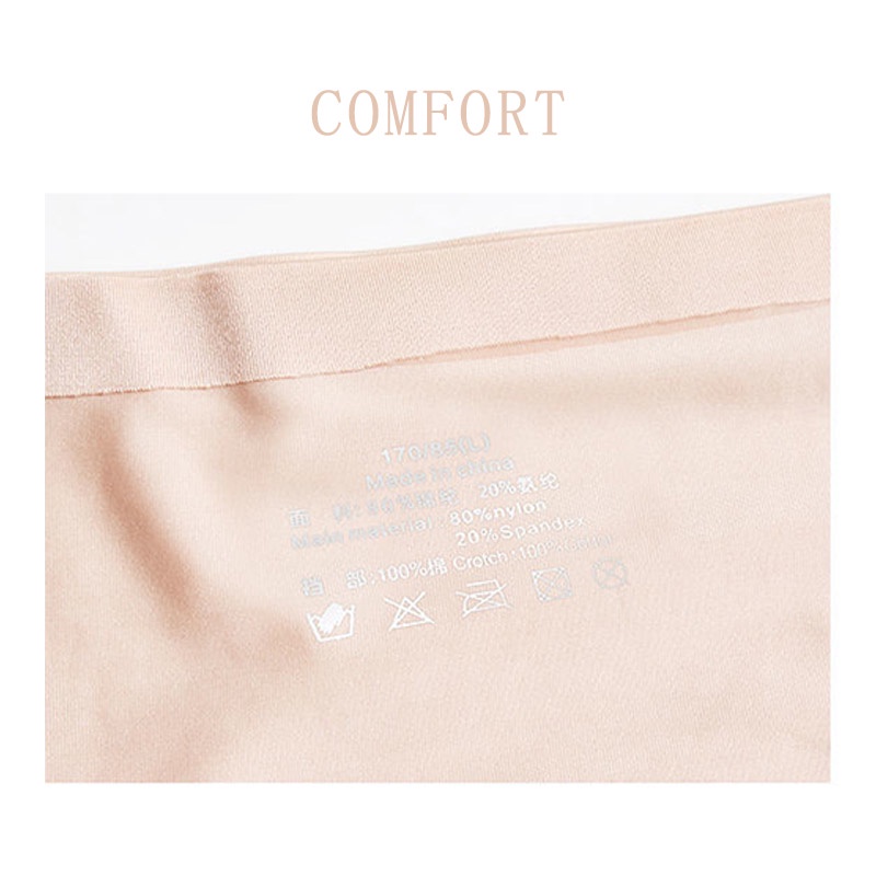 Quần lót lụa phối ren cỡ lớn M-3XL kiểu dáng quyến rũ