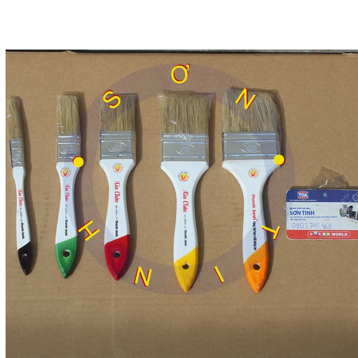 CỌ CÁN GỖ THANH BÌNH - HIỆU XIN CHÀO