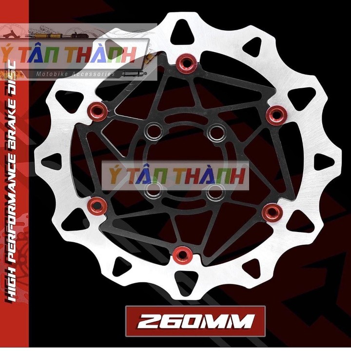 đĩa thắng king speed 260mm 0436