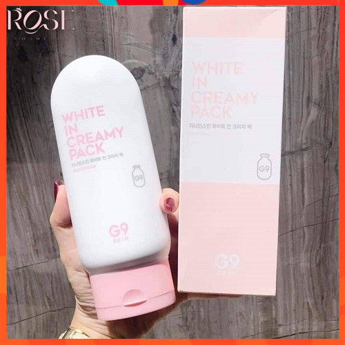 Kem Dưỡng Da Body G9. Dưỡng Ẩm, Dưỡng Thể, Trắng Da, Ủ Trắng Da Body Toàn Thân Skin White In Creamy Pack Whitening 200ml