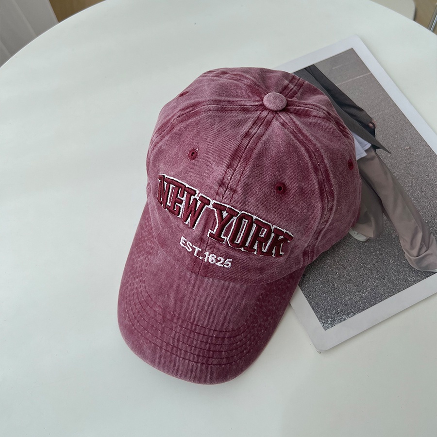 Mũ Lưỡi Trai Thêu Chữ Thời Trang Năng Động Cho Nữ