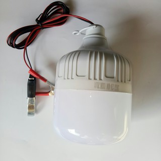 Đèn LED Kẹp Bình 12v 40w (Bóng Đèn Dùng Bình Ắc Quy)