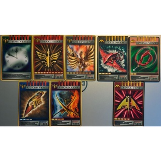 [THẺ KAMENRIDER] Combo hai bộ thẻ Advent Card nhựa của Kamenrider Odin và Raia trong Ryuki.