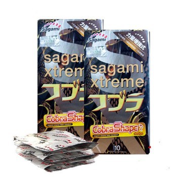 Bao cao su Sagami Xtreme Cobra (Hộp 10)