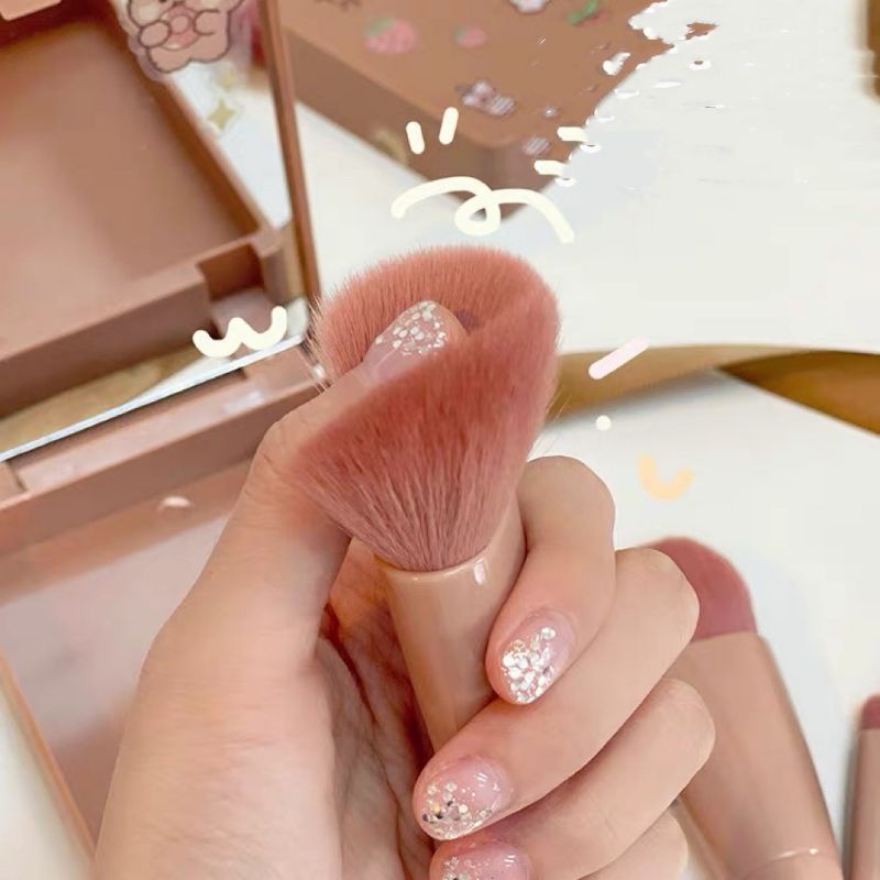 ( Hot tiktok) Bộ cọ trang điểm cá nhân chuyên nghiệp 5 món bỏ túi