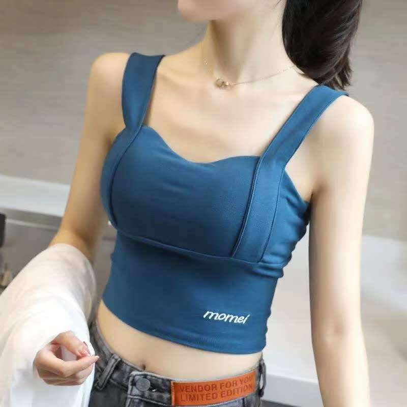 Áo Ba Lỗ Lửng Thời Trang Thoải Mái Dành Cho Nữ