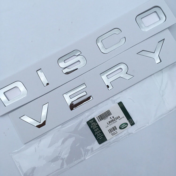 Chữ nổi discovery sang trọng trang trí xe hơi ô tô- Sevencar
