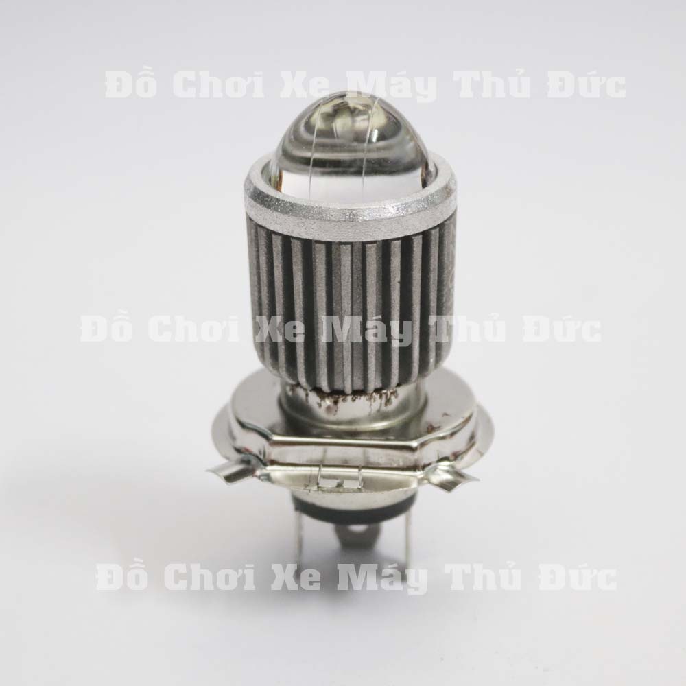Đèn Pha Led Bi Cầu Xe Máy Loại 1 - 15W, Cost vàng Pha trắng