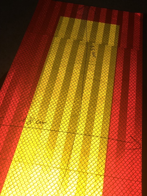 Sản phẩm gia đình làm: phản quang tấm to