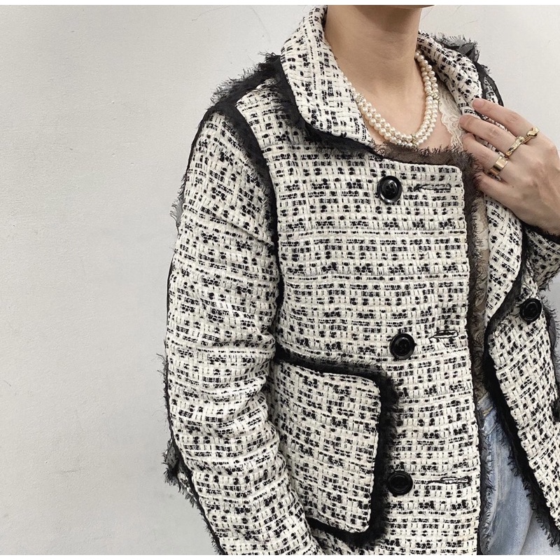 Áo dạ tweed siêu xinh | BigBuy360 - bigbuy360.vn