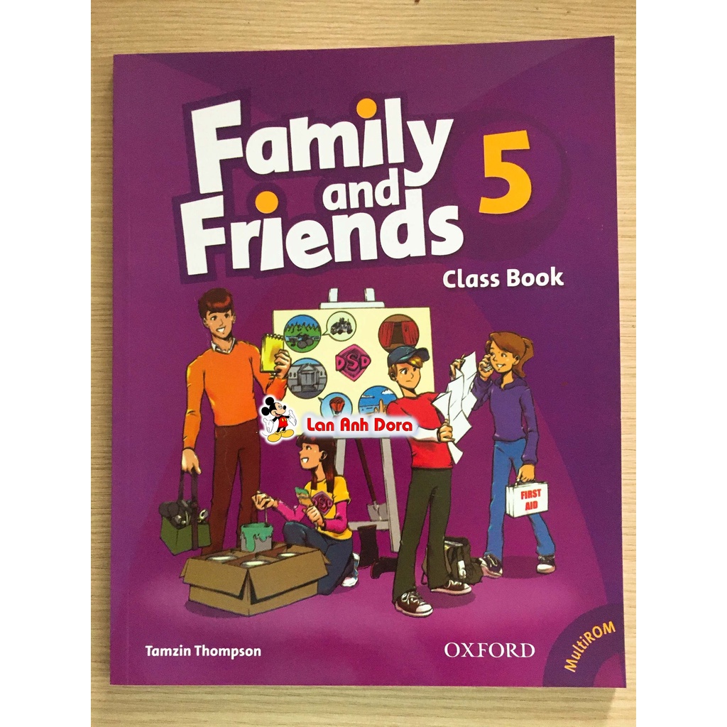 Đồ chơi - Family and friends 5 SB+WB (1st) + đĩa