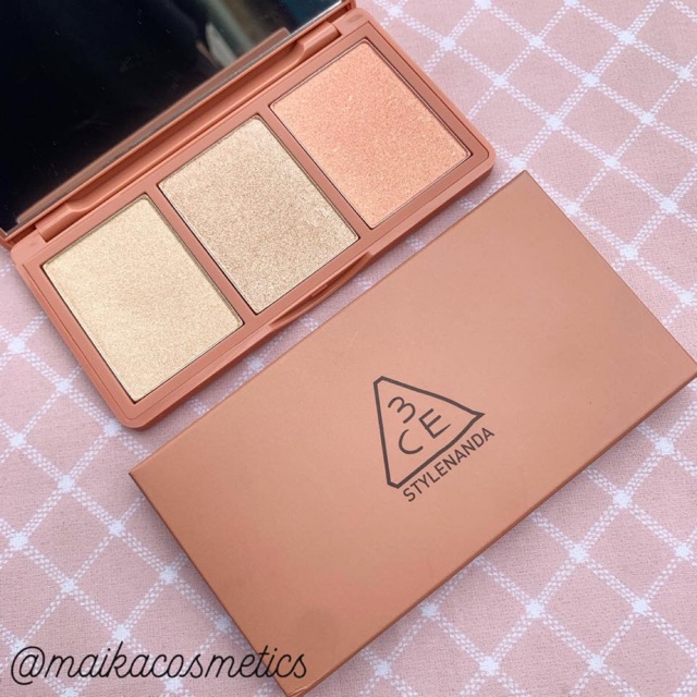Bảng phấn Highlight 3CE strongbing skin palette | BigBuy360 - bigbuy360.vn