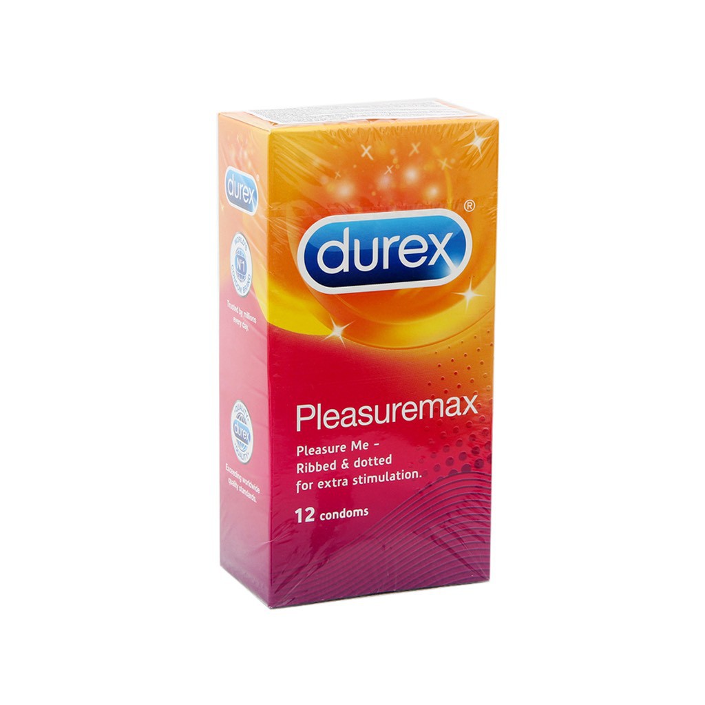 Bao cao su durex Pleasuremax [Hộp 12 Cái]