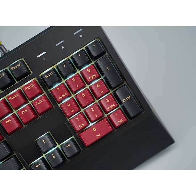 Bàn phím cơ Gaming Mojike GK1 Black Red | Black Pink