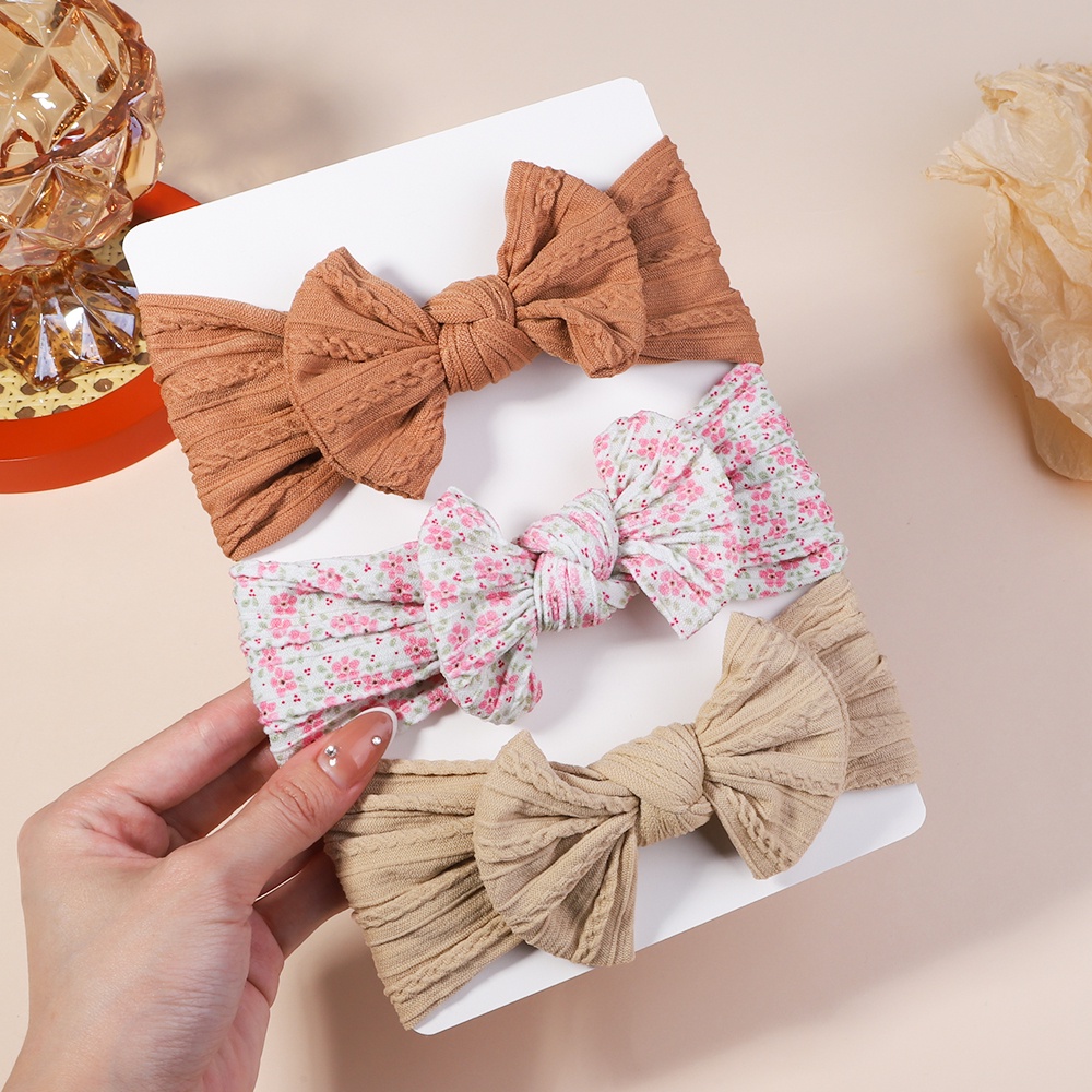 Set 3 băng đô KIDSBOWS đính nơ dễ thương cho bé