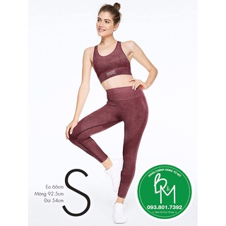 ( Size S) Quần thể thao, quần legging màu đỏ Pink , thời trang- Hàng nhập từ Victoria's Secret -