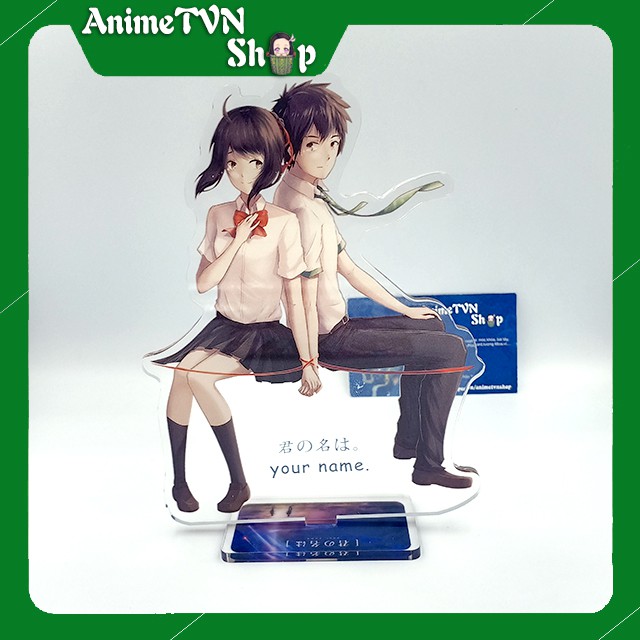 Tượng Mica Standee anime/manga Your Name (Kimi no Na wa) - Nhựa Cứng Acrylic In nhiều chi tiết sắc nét