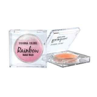 Phấn má hồng Sivanna Colors Rainbow Baked Blush HF370 12g