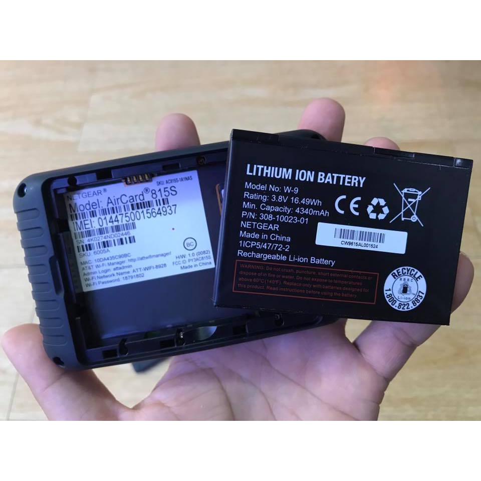 Thiết bị phát Wifi 4G Netgear 815S Chính Hãng Siêu Bền Bỉ Pin Cao likenew