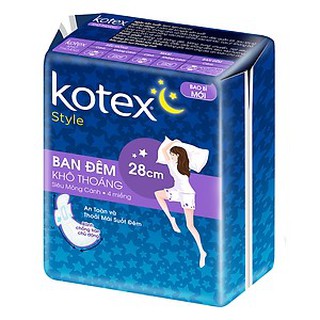Băng Vệ Sinh Kotex Khô Thoáng 6 miếng 28cm