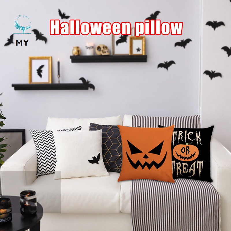 Vỏ Gối Hoạ Tiết Halloween Dễ Thương