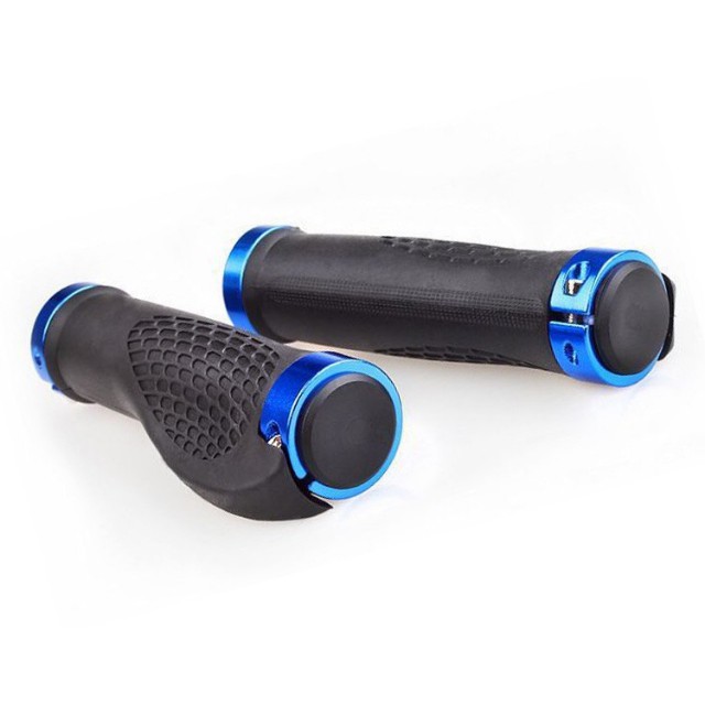 Tay nắm xe đạp thể thao 2 khóa chết có tì chống mỏi