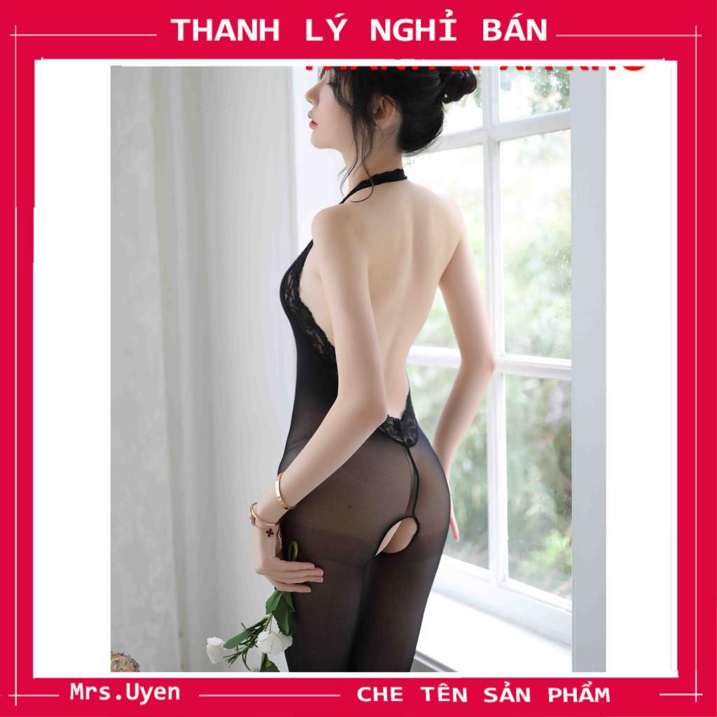 Bộ đồ ngủ body da liền thân bó sát sexy - bst004 - Bodystocing lưới 1 mảnh hở lưng quyến rũ | BigBuy360 - bigbuy360.vn