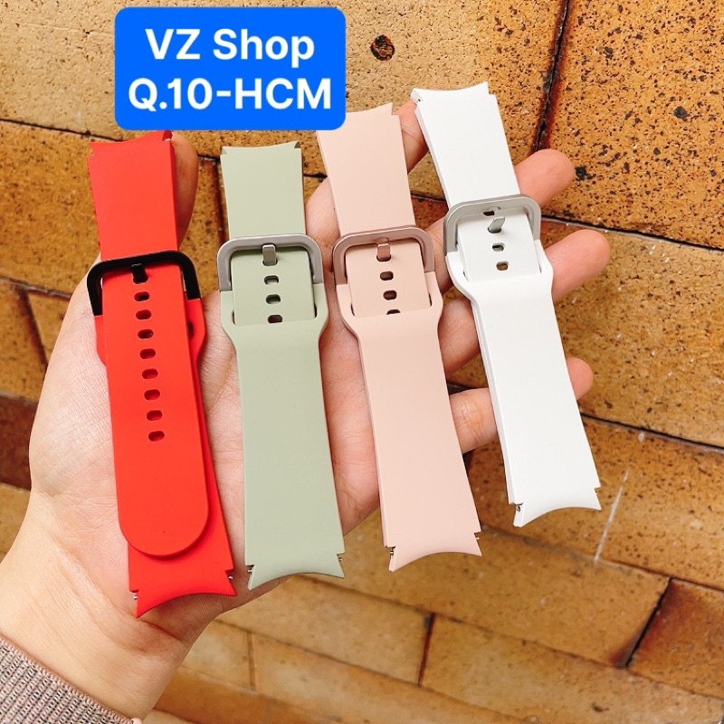 Chính hãng-Dây silicone zin bóc máy size 20mm cho đồng hồ Samsung Galaxy W5 Pro, W5, W4 Classic và W4