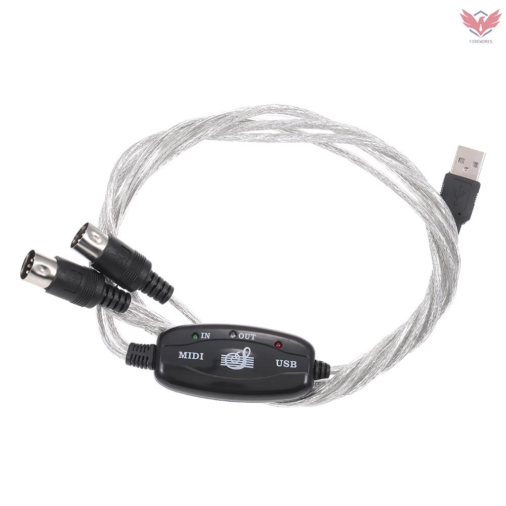 Dây Cáp Usb Midi 5pin Hỗ Trợ Windows Xp Và Windows 7