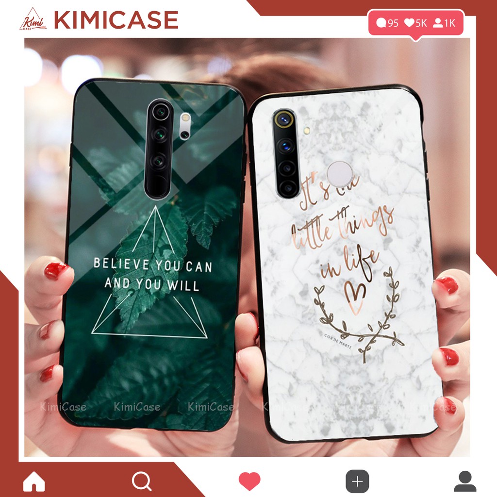 ỐP XIAOMI RedMi Note 8 , RedMi Note 8 Pro KÍNH CƯỜNG LỰC BỘ NỮ ( VIDEO QUAY THẬT )