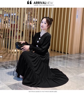 Đầm cho con bú dáng chữ A