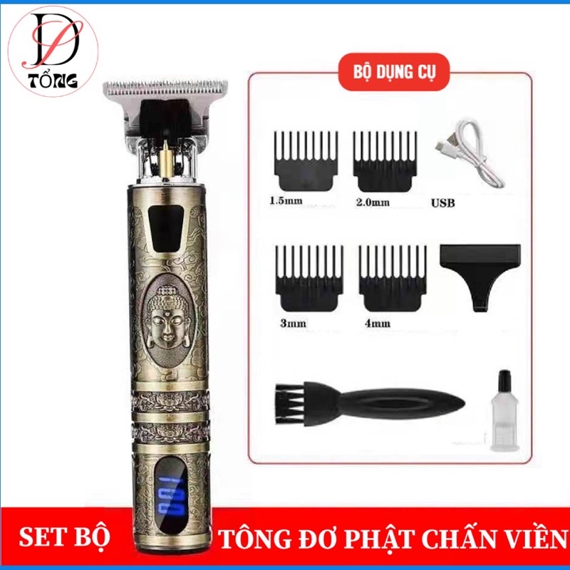 ( RẺ VÔ ĐỊCH ) Tông đơ cắt tóc mini thân đồng DALING, máy cạo râu