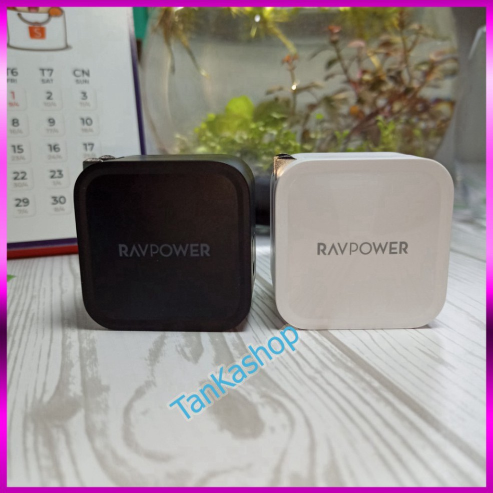 XẢ KHO HANG  Củ Sạc Ravpower RP-PC112 - 1cổng Usb-c 61W PD 3.0 - Công Nghệ GaN XẢ KHO HANG