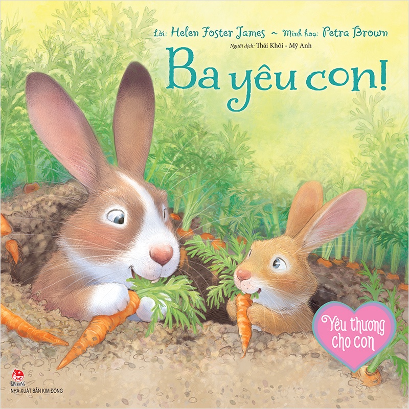 Sách - Yêu thương cho con - Ba Yêu con