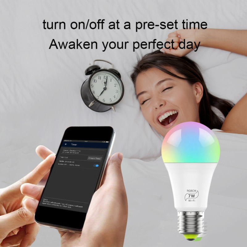 Bóng Đèn Led Thông Minh Kết Nối Wifi Tương Thích Với Alexa Và Google Assistant Togo1