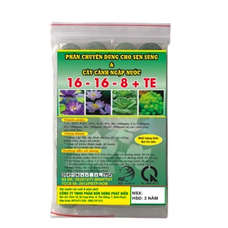 Phân bón dinh dưỡng cho cây ngập nước, phân sen súng 24 viên