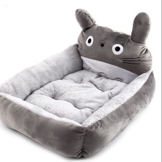 Ổ nệm ngủ chó mèo toroto xám, nệm thú cưng 70cmx50cm