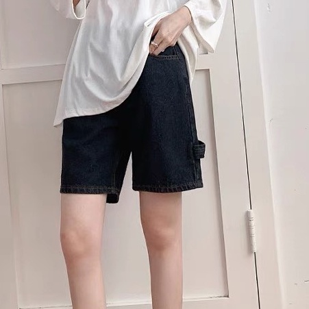 Quần Short Cạp Cao Ống Rộng Phong Cách Ulzzang_Mẫu Mới Nhất c24