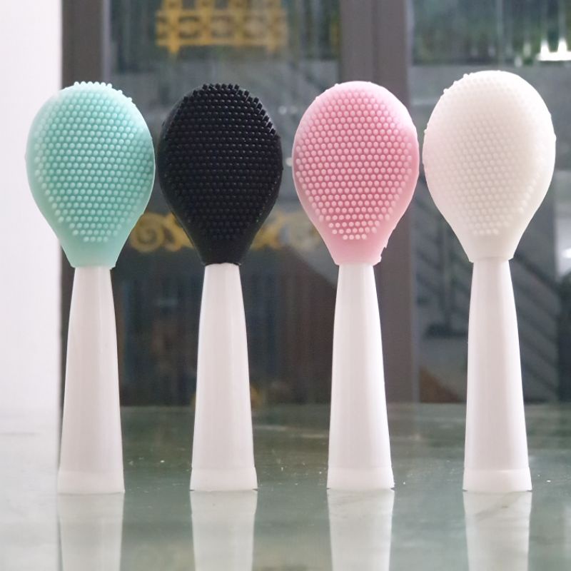 Bàn chải điện đánh răng kiêm đầu masage rửa mặt tự động 5 chế độ làm sạch cao cấp