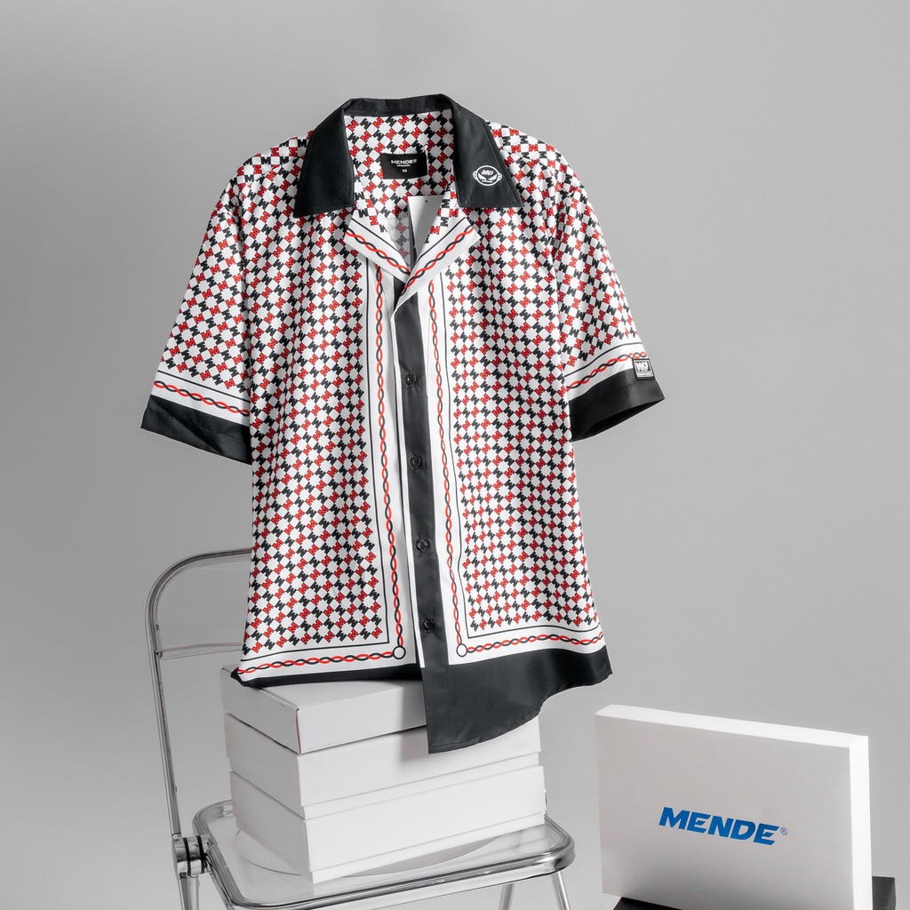MENDE - Em Mờ Shirt - Áo Sơ Mi Nam Tay Ngắn