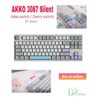 Bàn phím cơ AKKO 3087 Silent ( Akko switch / Cherry switch )