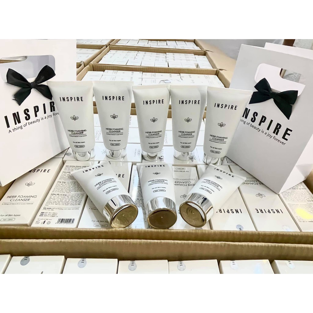 Sửa Rửa Mặt Thảo Dược INSPIRE Herb Foaming Cleanser 130ml