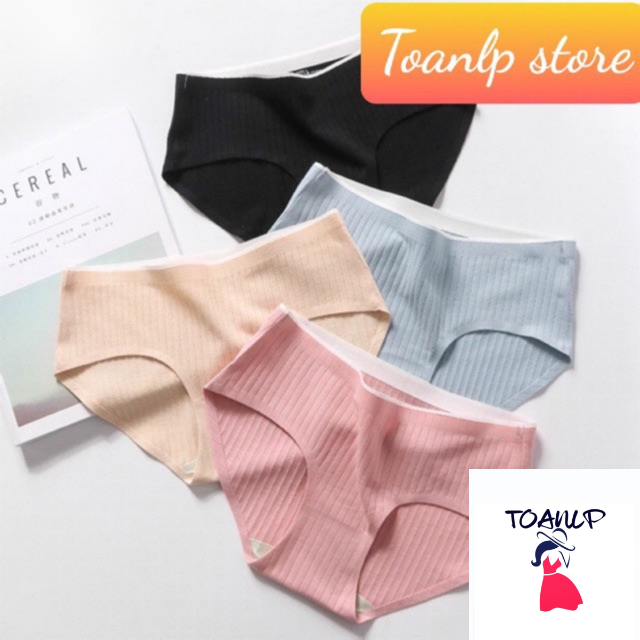 QUẦN LÓT COTTON KHÁNG KHUẨN KHÔNG ĐƯỜNG MAY 86019 ( có size )