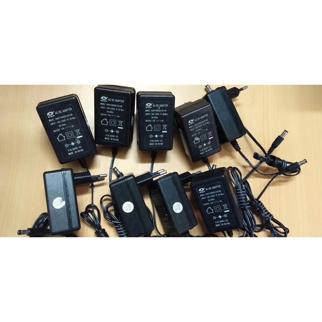 NGUỒN GSP 12V-1A Chính Hãng - Adapter 12V-1A Modem: GSCV1000S012V18A Xịn Sò.