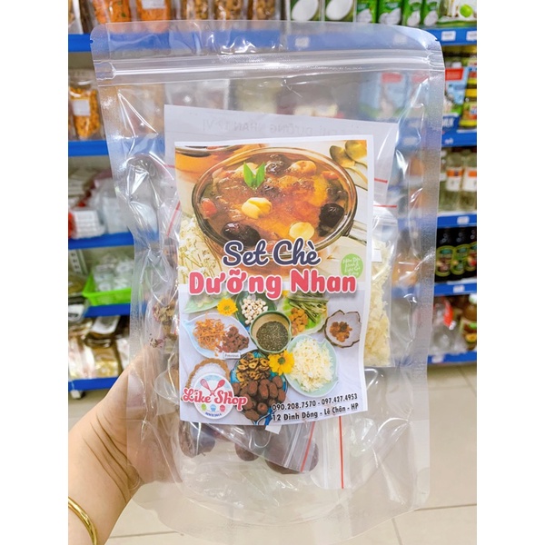 Set chè dưỡng nhan 12 vị
