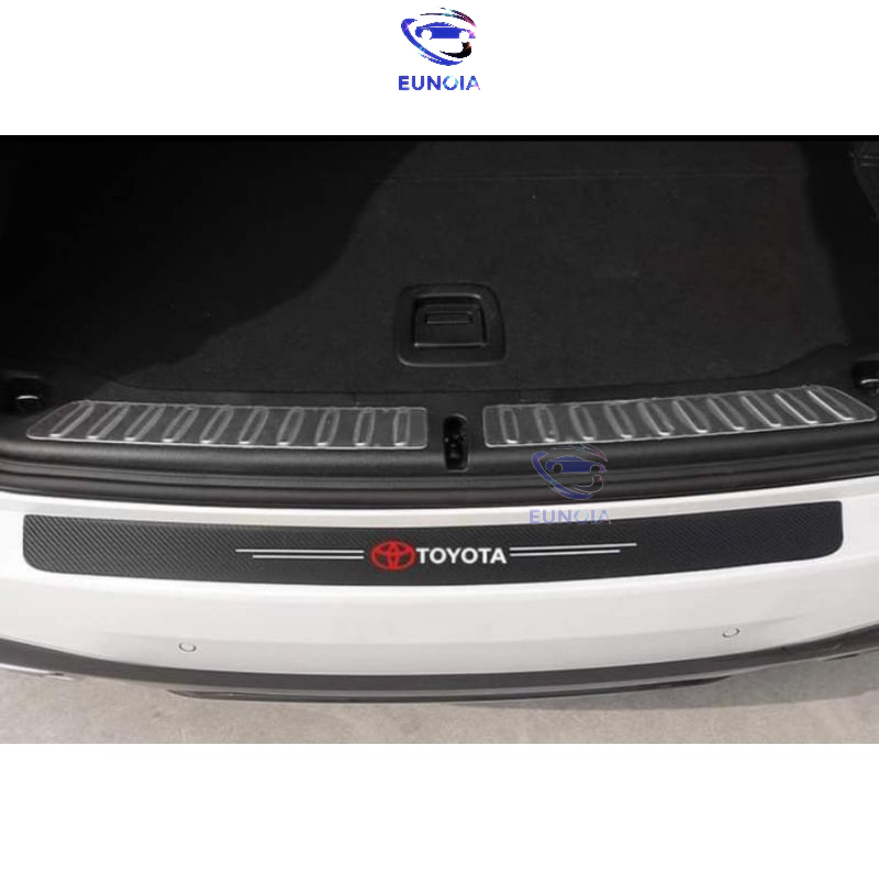 Set 9 Miếng Dán Vân Carbon Chống Trầy Bậc Cửa TOYOTA