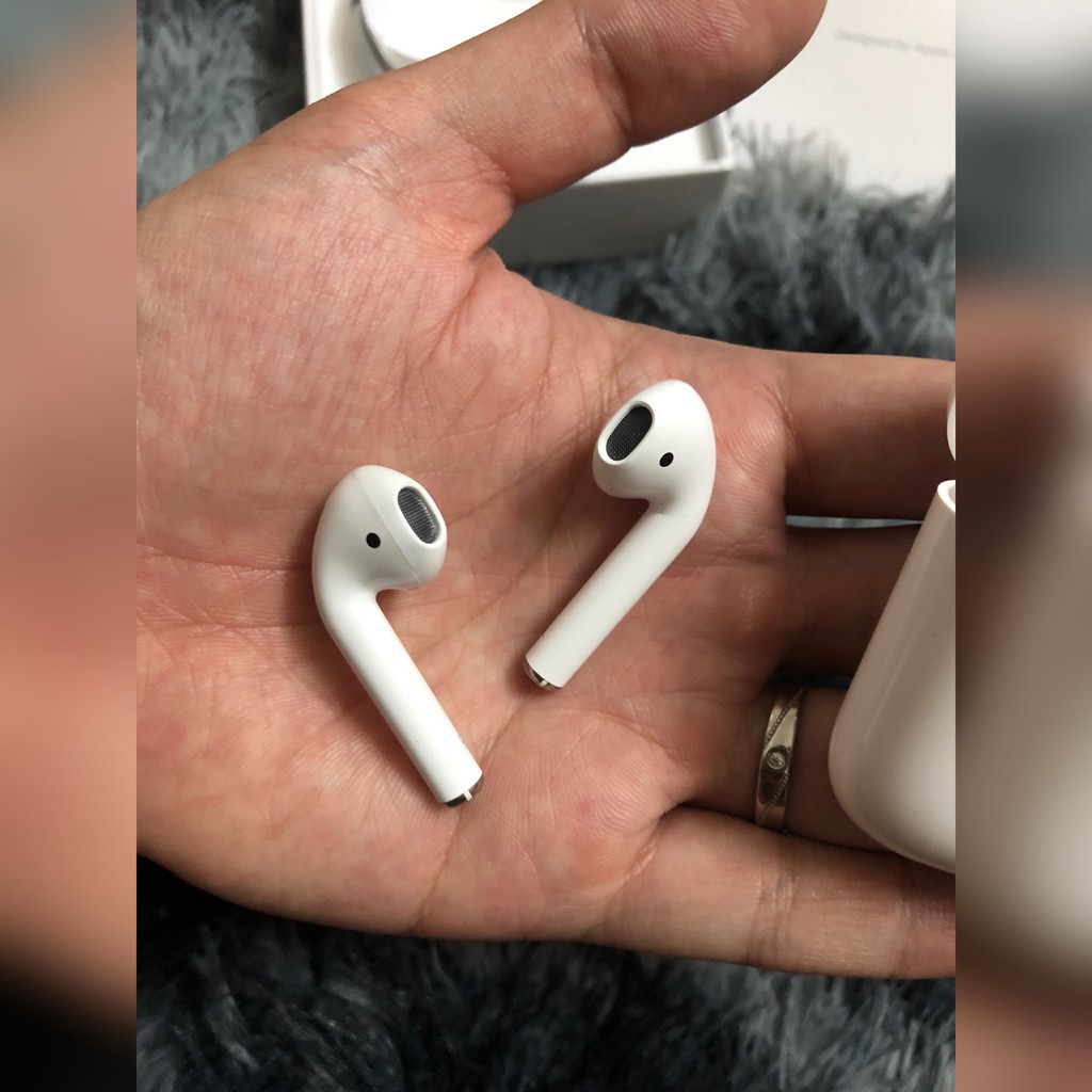 Tai nghe Bluetooth Airpods 2  Bản VIP | Đổi Tên - Định Vị - Check Setting | Tặng CASE Siêu Cute (TỰ CHỌN) | BigBuy360 - bigbuy360.vn