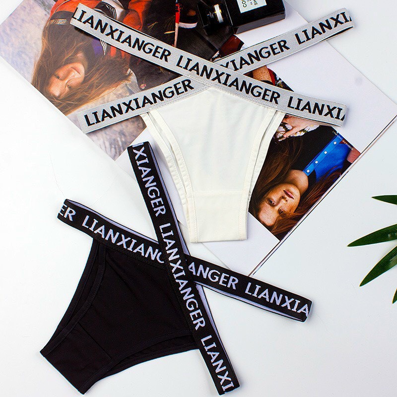 Quần Lót Nữ Cạp Chữ X Lianxianger Siêu Sang Chảnh Cuốn Hút Chất Liệu Thoáng Mát Dành Cho Bạn Nữ