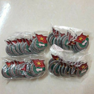 Combo 5 chiếc huy hiệu đoàn TNCS HCM